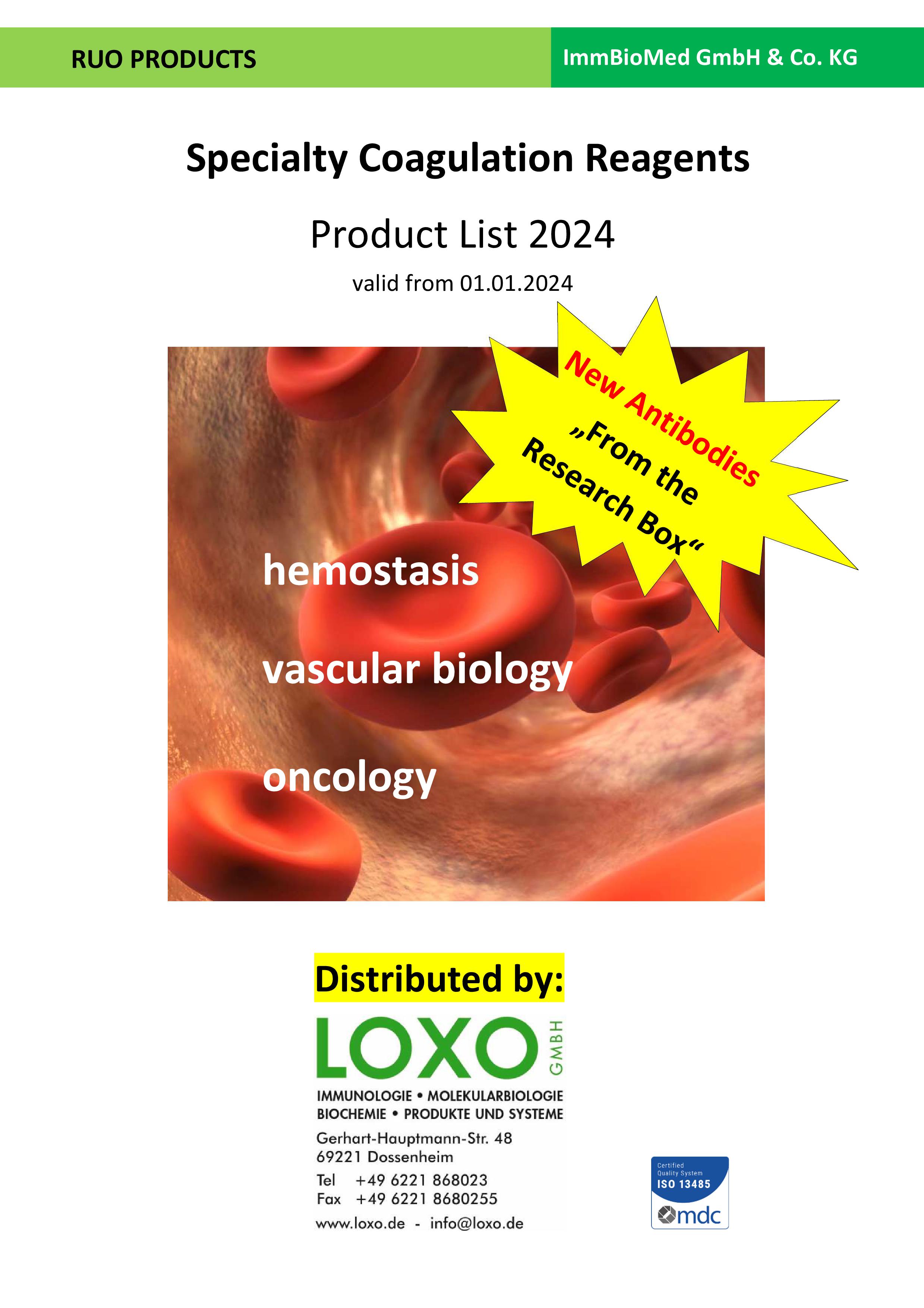 ImmBioMed Katalog Catalogue 2024